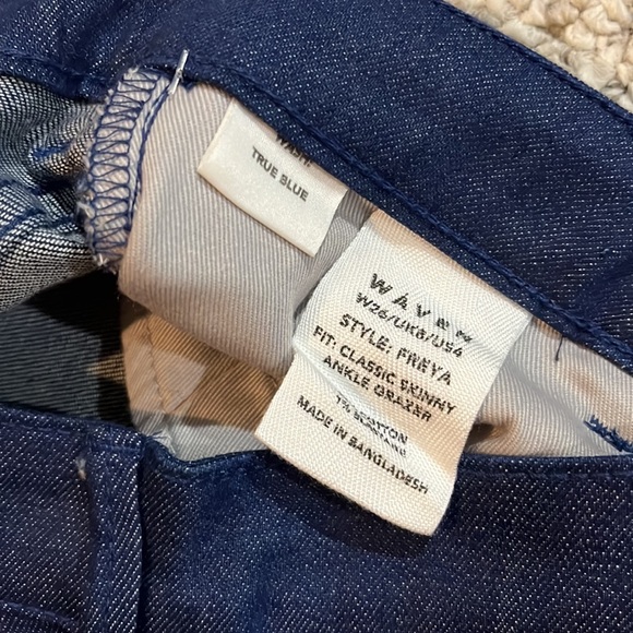 WAVEN Freya Skinny Jeans- True Blue size 26 - Picture 4 of 10